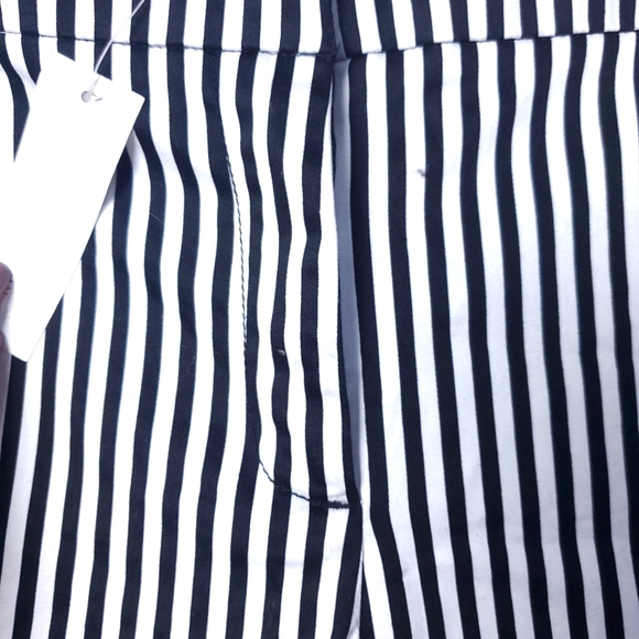 New York and Co. STRIPPED Ankle Pants - Picture 4 of 15